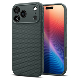 Etui Spigen do iPhone 17 Pro, Liquid Air, Abyss Green