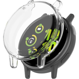2w1 Etui z Osłoną na ekran do Garmin Vivoactive 5, Przezroczyste