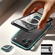 Etui Wodoodporne IP68 do iPhone 17 Pro Max, SHELLBOX MagSafe, niebieskie