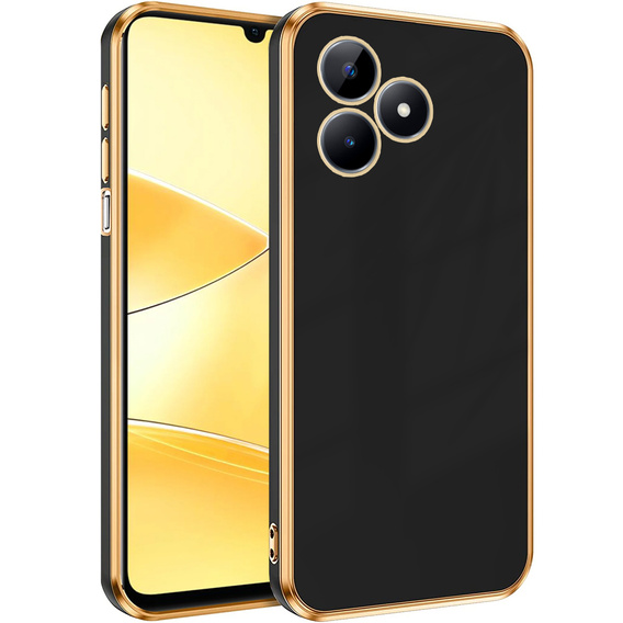 Etui do Realme C51, Glamour CamShield, czarne