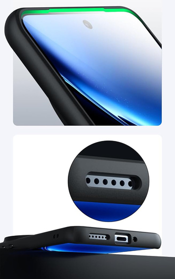 Etui do Vivo X200 Pro 5G, Fusion Hybrid, przezroczyste