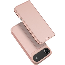 Etui z klapką Dux Ducis do iPhone Air, Skin Pro, różowe