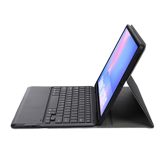 Etui z Klawiaturą Bluetooth do Samsung Galaxy Tab S10 FE+ X620 / X626B - czarne