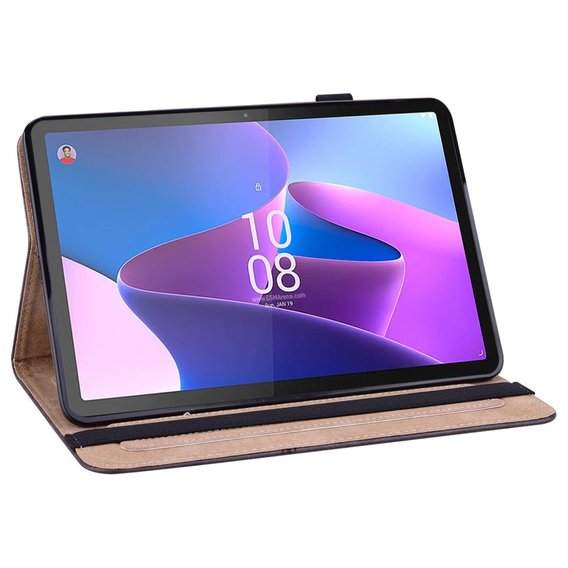 Etui do Lenovo Tab P11 Pro Gen 2 TB132FU TB132XU 11.2", Classic, z miejscem na rysik, czarne