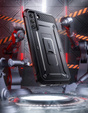 Etui Supcase do Samsung Galaxy S22, Unicorn Beetle Pro, czarne + klips do paska