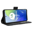 Etui z klapką do Motorola Moto G24 / G24 Power / G04, Card Slot, czarne