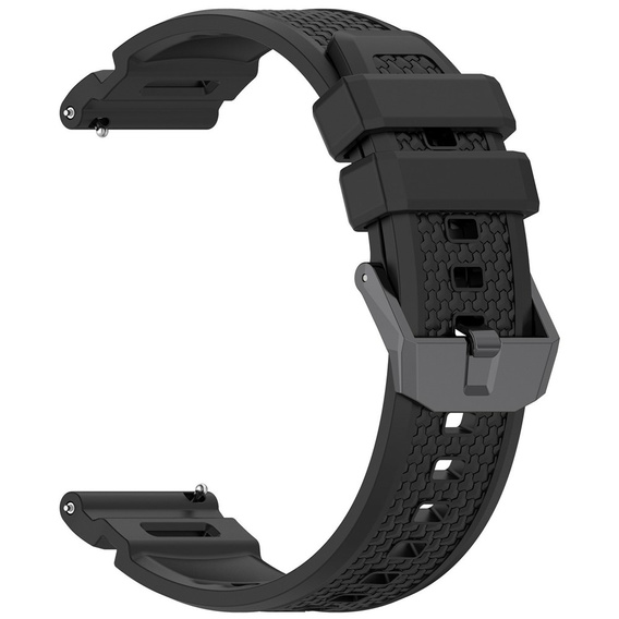 Pasek Silikonowy do Garmin Venu X1, czarny