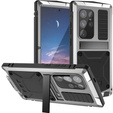 Etui pancerne do Samsung Galaxy S25 Ultra, R-JUST, srebrne
