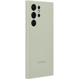 Oryginalne Etui Samsung do Galaxy S22 Ultra, Silicone Cover, Olive Green