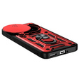 Etui pancerne do Honor Magic 7 Pro, CamShield Slide, czerwone