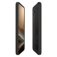 Etui Spigen do Samsung Galaxy S25, Thin Fit Mag, czarne + Szkło hartowane 9H