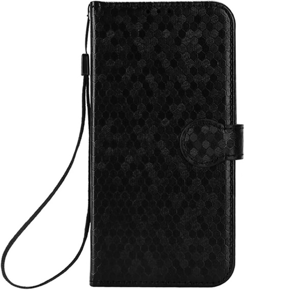 Etui z klapką do Xiaomi Redmi A5, Wallet Rhombus, czarne