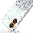 Etui do Oppo Reno8 T, Glittery, przezroczyste