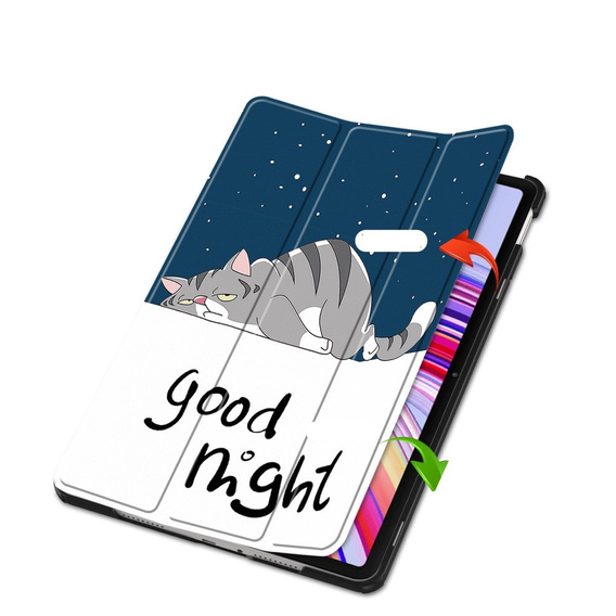Etui do Xiaomi Redmi Pad Pro / Xiaomi Poco Pad, Smartcase, cat