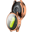 2w1 Etui z Osłoną na Ekran do Samsung Galaxy Watch 7 44mm, Różowe złoto
