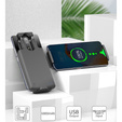 Uniwersalne Etui z Baterią 6800mAh - Black/Typ-C