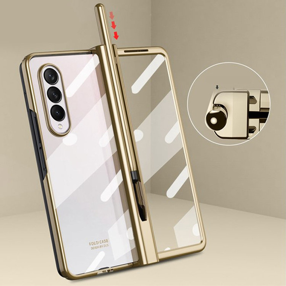Etui Clever Design do Samsung Galaxy Z Fold 4 5G, Gold