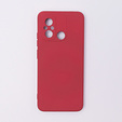 Etui do Xiaomi Redmi 12C, Silicone Lite, czerwone