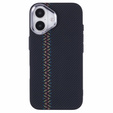 Etui do iPhone 16 Plus, Carbon Fiber MagSafe, czarne