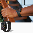 Etui Spigen do Apple Watch 4/5/6/7/8/9/SE 44/45mm, Rugged Armor, Czarny