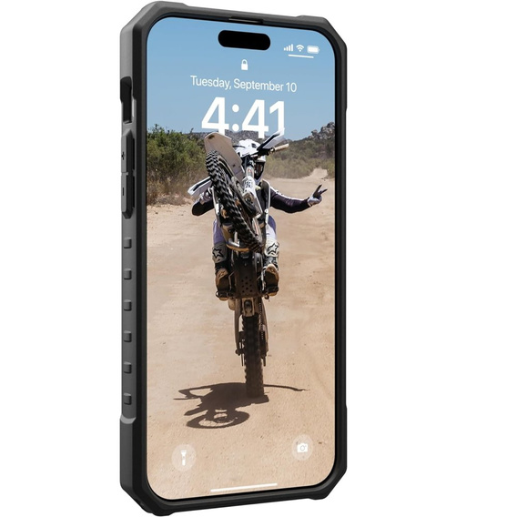 Etui Urban Armor Gear do iPhone 15 Pro Max, Pathfinder MagSafe, przezroczyste / czarne
