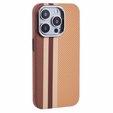 Etui do iPhone 13 Pro, Carbon Fiber MagSafe, żółte