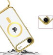 Etui do iPhone Air, Electro MagSafe, złote + Smycz