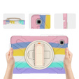 Etui do Samsung Galaxy Tab A7 Lite, Pancerne obrotowe 360, Kolorowe