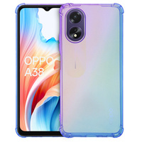 Etui Gradient Dropproof do Oppo A38 4G / Oppo A18 4G, Fioletowe / niebieskie