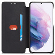 Etui z klapką do Samsung Galaxy S22+ Plus 5G, LC.IMEEKE, czarne