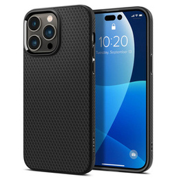 OUTLET Etui Spigen do iPhone 14 Pro Max, Liquid Air, czarne