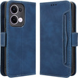 Etui z klapką do Oppo Reno 13, Card Slot, granatowe