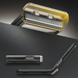 Etui do Samsung Galaxy Z Flip7 FE / Z Flip6, Tongate MECH Magsafe, tytanowe szare