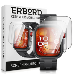 2x Szkło Hartowane ERBORD Huawei Watch Fit 4 Pro, Szybka