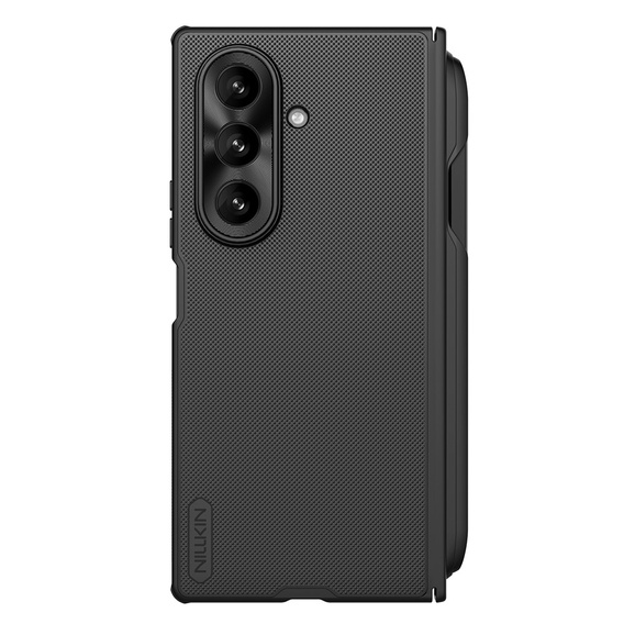Etui NILLKIN do Samsung Galaxy Z Fold7, Frosted Shield, z rysikiem, czarne