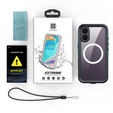 Etui Wodoodporne IP68 do iPhone 17, SHELLBOX MagSafe, niebieskie