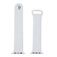 Pasek Silikonowy do Apple Watch 1/2/3/4/5/6/7/8/9/10/11/SE Ultra 1/2/3 42/44/45/46/49mm, Biały