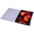 Etui do iPad Pro 12.9" 2022/2021/2020 (6/5/4 gen.), Smartcase Hybrid, z miejscem na rysik, fioletowe