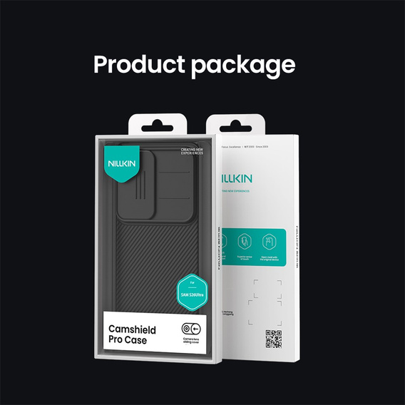 Etui do Samsung Galaxy S26 Ultra, pancerne Nillkin, CamShield Pro, czarne