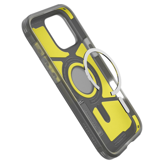 Etui Spigen do iPhone 16 Pro Max, Tough Armor Mag MagSafe, przydymione czarne