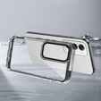 Etui do Oppo A80, Fusion Hybrid, przezroczyste / czarne
