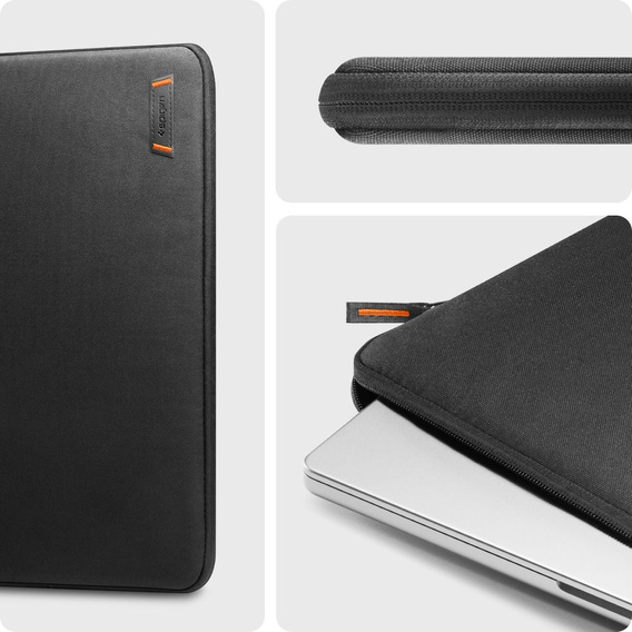 Spigen Etui na Laptop 13"-14", Basic Pouch, czarne