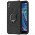 Etui do Asus ZenFone Max Pro M1 ZB602KL, Kickstand Ring, czarne