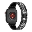 Bransoleta do Apple Watch 1/2/3/4/5/6/7/8/9/10/11/SE Ultra 1/2/3 42/44/45/46/49mm, Czarna