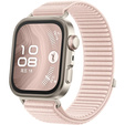 Pasek Nylonowy do Huawei Watch Fit 4 / 4 Pro / 3, Różowy