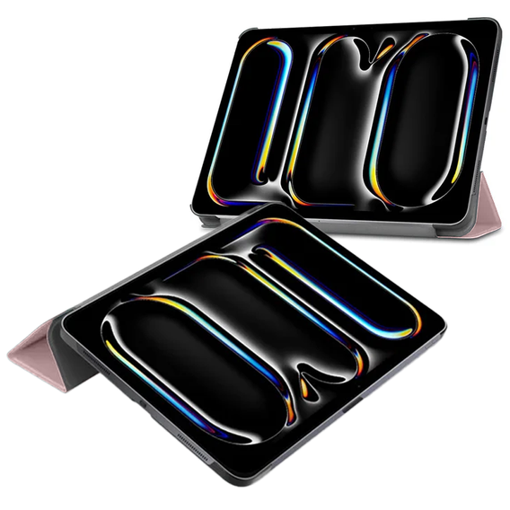 Etui do iPad Pro 11" 2024 (5 gen.), Smartcase, różowe rose gold