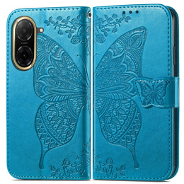 Etui z klapką do Xiaomi Redmi A5, Butterfly, niebieskie