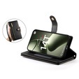 Etui z klapką do Xiaomi 14T, Wallet Zipper Pocket, czarne
