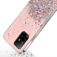 Etui do Oppo Reno5 Z / F19 Pro Plus, Glittery, różowe