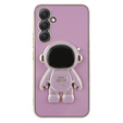 Etui do Samsung Galaxy A54 5G, Astronaut, fioletowe